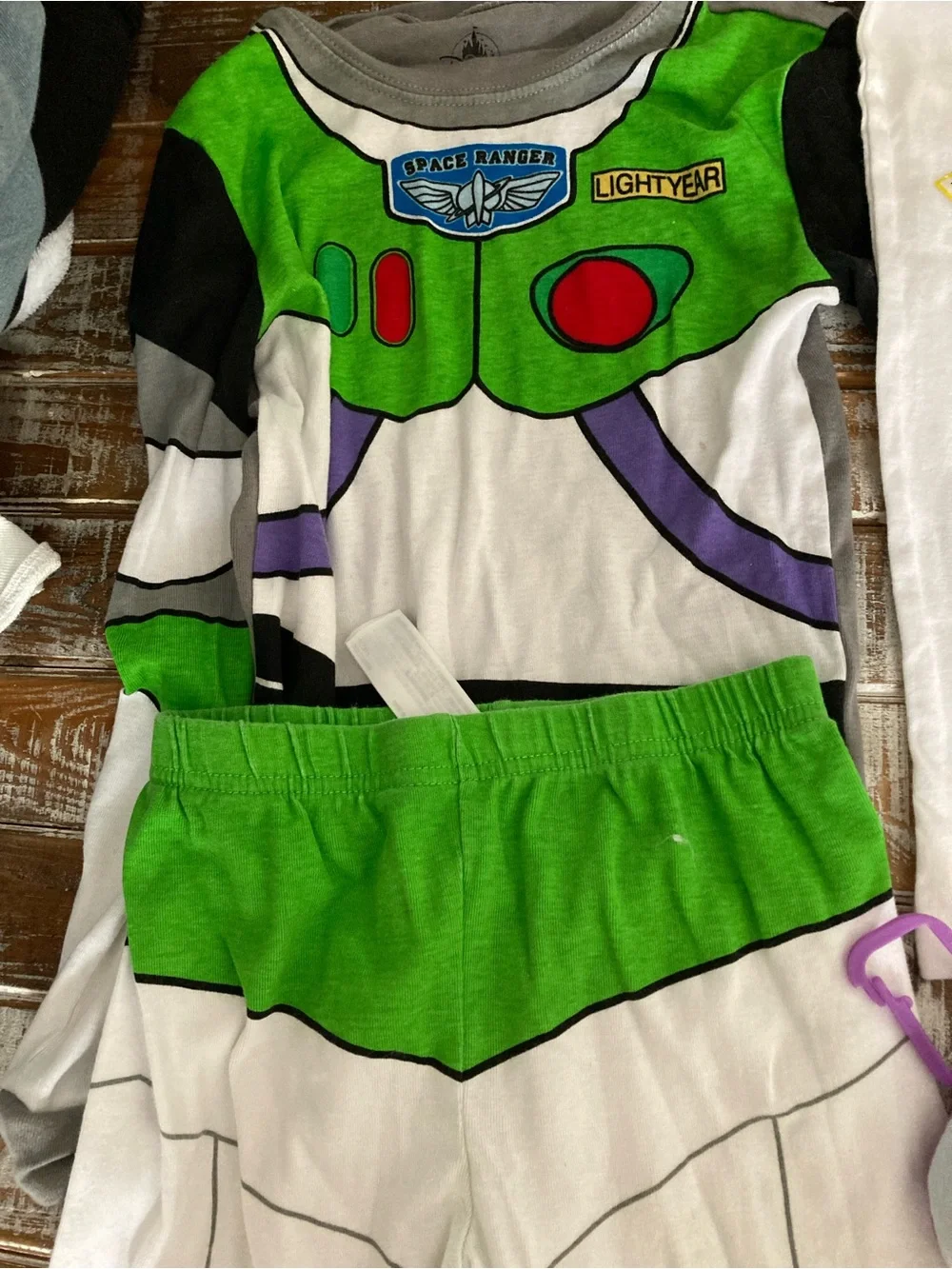 Disney Buzz Lightyear Space Ranger Costume Set - Green & White